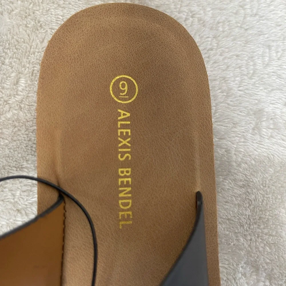 Alex Marie Black and‎ Tan Women's Sandals